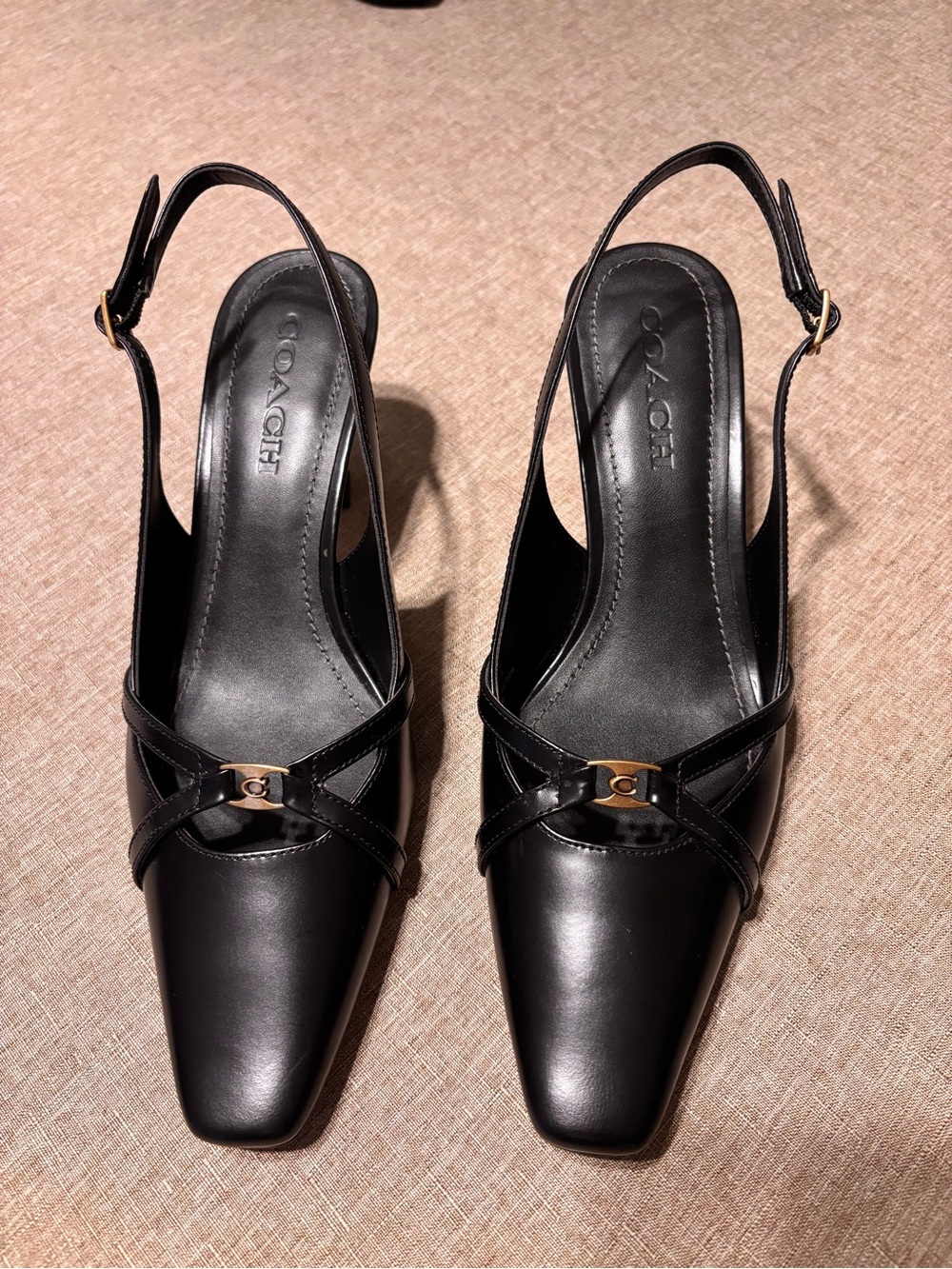 Coach Rowyn Slingback Heels - Picture 6 of 7